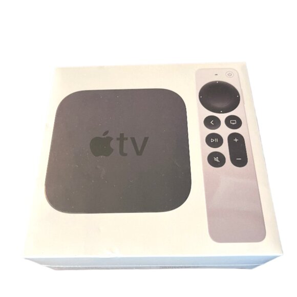 Apple TV 4K 32GB Picture Viewing, Music, Video Games, 4K, HDR, Voice Control,Web
